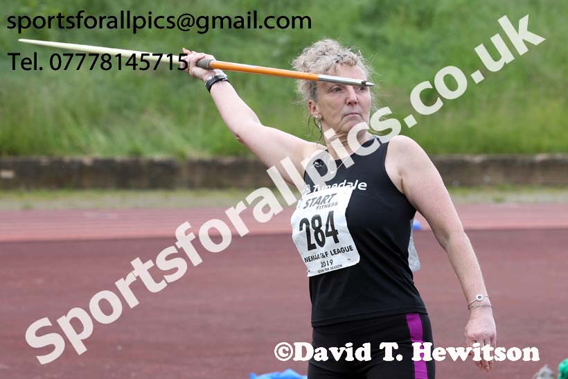 Womens javelin, 2019 NEMA Track and Field Champs, Monkton. Photo:  David T. Hewitson/Sports for All Pics